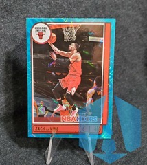 2021-22 PANINI NBA HOOPS Teal Explosion #15 Zach Lavine Bulls
